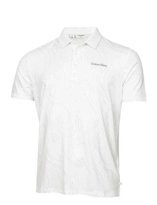 Calvin Klein Golf | Marble Print Polo | L