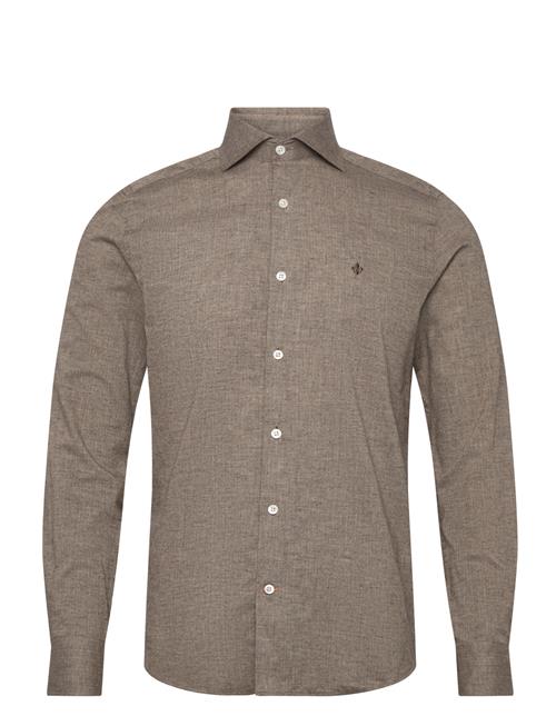 Morris | Flannel Herringbone Shirt-Slim Fit | XXL