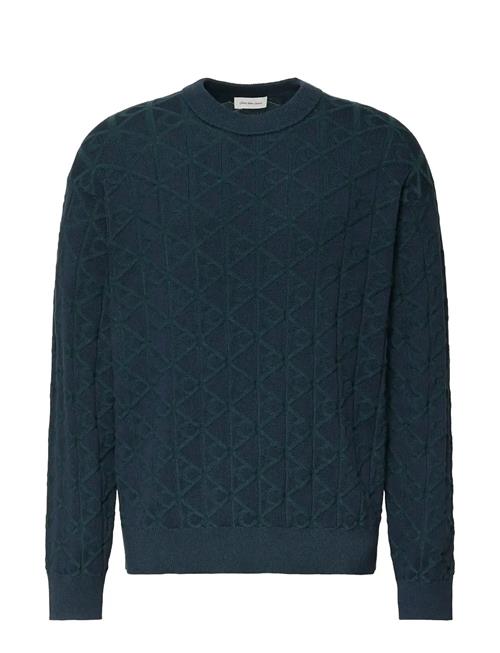 Calvin Klein Jeans | Ls Easy Aop Cotton Crewnk Sweate | L