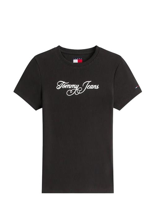 Tommy Jeans | Tjw Slim Ess Logo 1 Rib Tee Ext | L