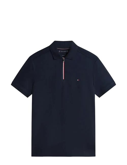 Tommy Hilfiger | Liquid Cotton Rwb Zip Reg Polo | L
