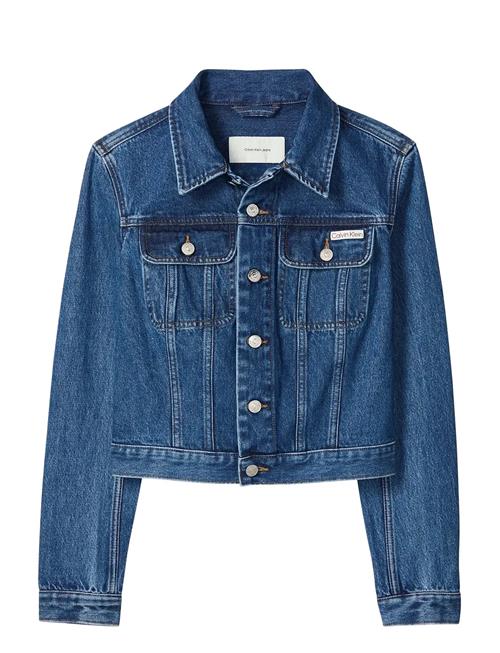 Calvin Klein Jeans | Cropped 90S Denim Jacket Indigo | XS