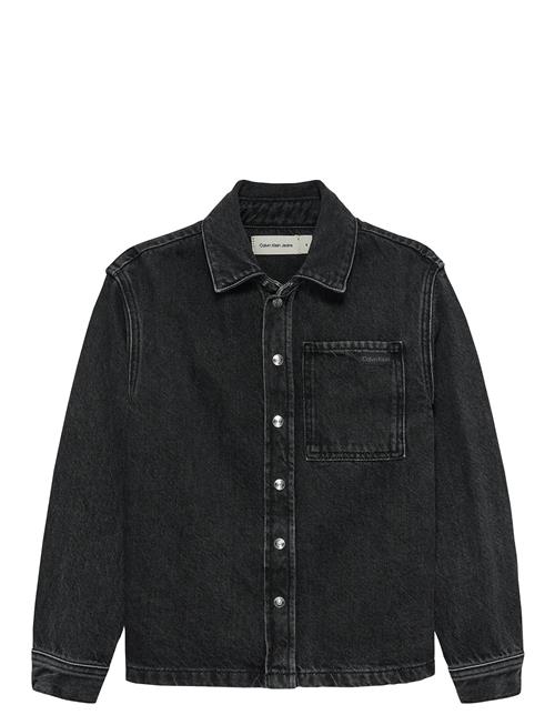 Calvin Klein | Optic Washed Black Shirt | 140