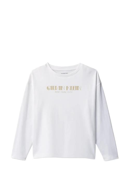 Calvin Klein | Glitter Aw Boxy L/S T-Shirt | 152