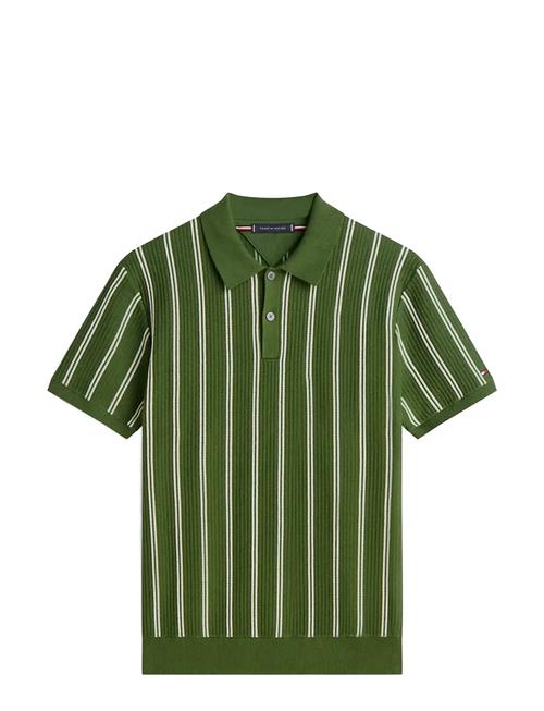 Tommy Hilfiger | Knitted Vertical Stripe Ss Polo | S