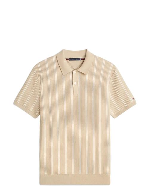 Tommy Hilfiger | Knitted Vertical Stripe Ss Polo | XL