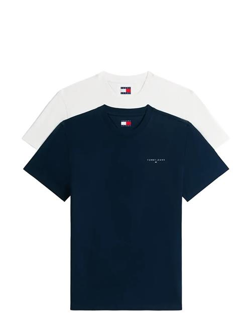 Tommy Jeans | Tjm Slim Linear Ss Tee 2Pck Ext | L