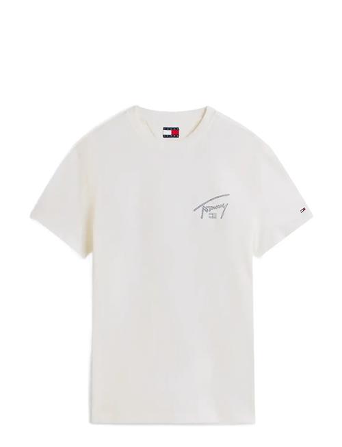 Tommy Jeans | Tjm Reg Sign Backprint Ss T Ext | XS