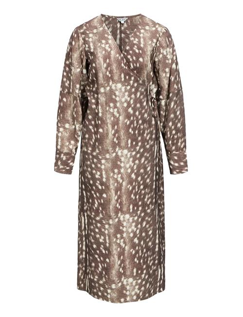 Object | Objbetri L/S Wrap Long Dress Aw Fair 25 | 42