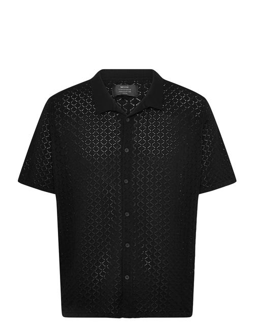 NEUW | Cave Lace Knit Shirt Black | XL