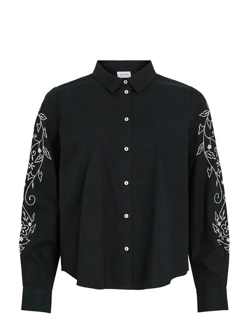 Vila | Vifelice L/S Embroidery Shirt | 38