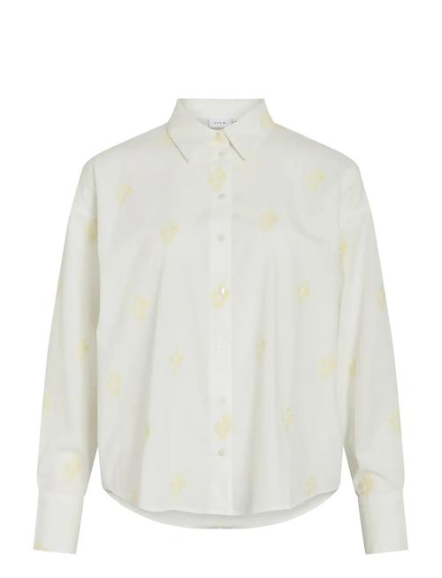 Vila | Viholma Embrodiery L/S Loose Shirt/1 | 42