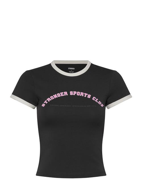 STRONGER | Logo Baby Tee | M