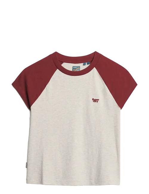 Superdry | Essential Logo Raglan Slub Tee | 44