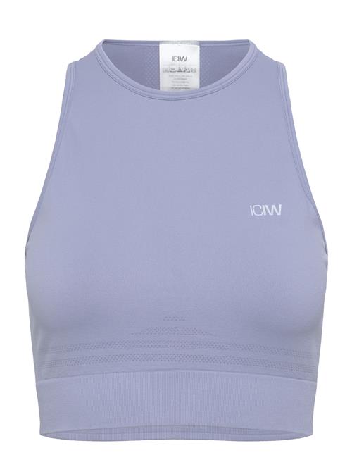 ICANIWILL | Define Seamless Cropped Tank Top-Navy-Xxl | XL
