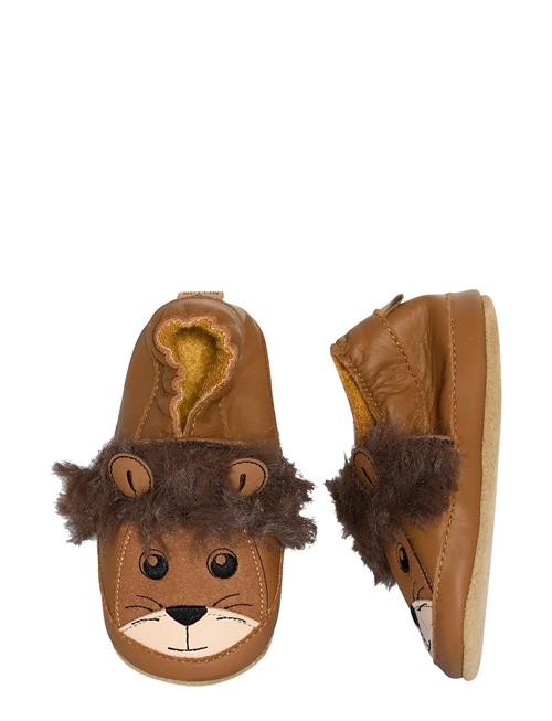 Melton | Lion Leather Slippers | 26/27