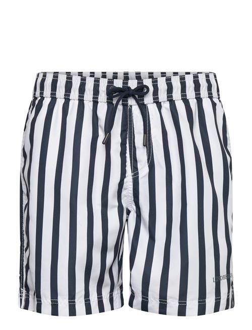 Lindbergh | Striped Swim Shorts | L