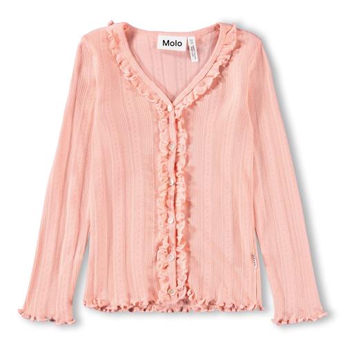 Molo GOTS Ramsi Langærmet Top Peach Bud  Peach Bud 98/104 cm  Lyserød  98/104 cm  kvinde