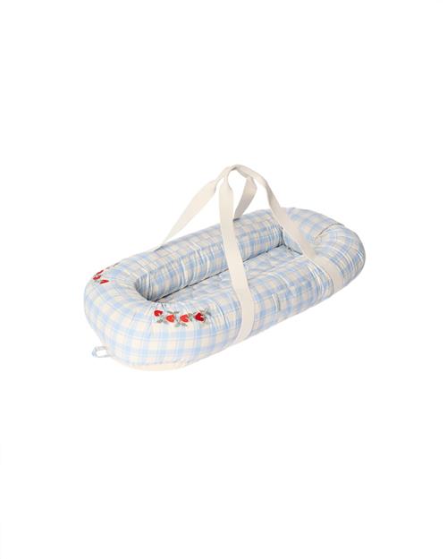 garbo&friends Babyrede Plaid Sky Blue  Plaid Sky Blue One Size  Blå  One Size  unisex