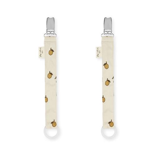 Konges Sløjd 2-pak Sutterem Lemon  Lemon One Size  Hvid  One Size  unisex