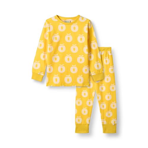 Småfolk Jubilee Nattøjssæt Empire Yellow  Empire Yellow 4-5 Y  Gul  4-5 år  unisex