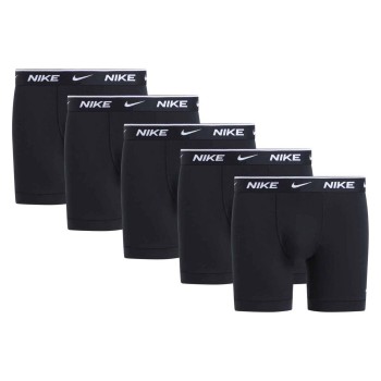 Nike 5P Essentials Cotton Stretch Boxers Sort bomuld X-Large Herre
