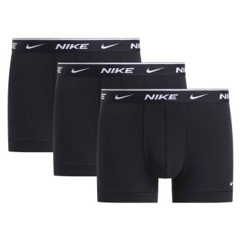 Nike 3P Everyday Essentials Cotton Stretch Trunk Sort bomuld X-Large Herre