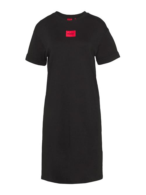 HUGO Kjole 'Neyle'  rød / sort