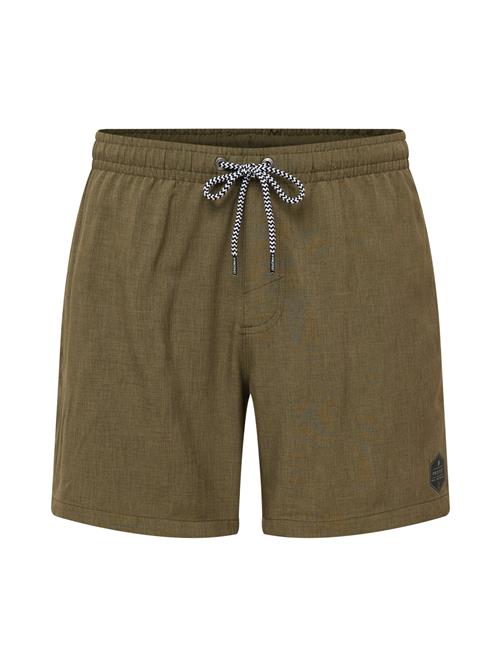 PROTEST Badeshorts 'Davey'  oliven