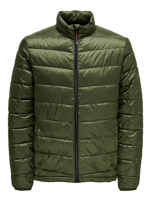 Only & Sons Overgangsjakke 'Carven'  oliven / sort