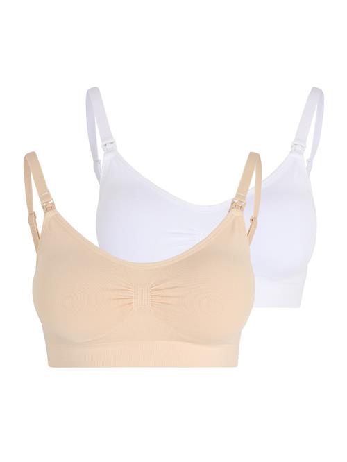 MAGIC Bodyfashion BH  beige / hvid
