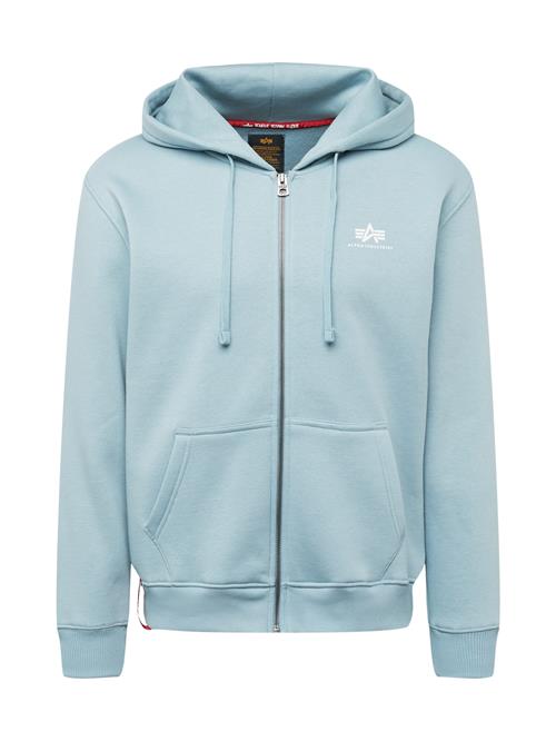 ALPHA INDUSTRIES Sweatjakke  lyseblå