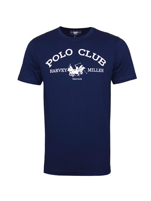 HARVEY MILLER Bluser & t-shirts 'Polo Club'  blå / hvid