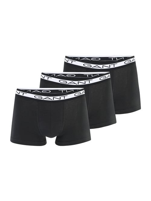 GANT Boksershorts  sort / hvid