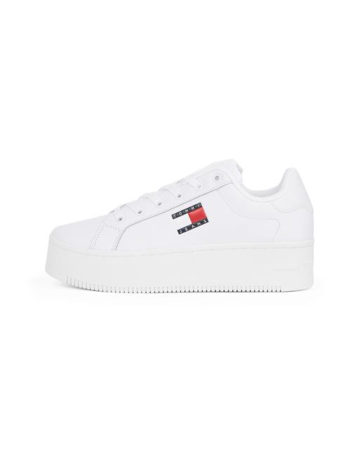 Tommy Jeans Sneaker low 'Essential'  marin / rød / hvid