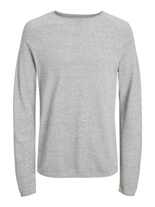 JACK & JONES Pullover 'JWHHILL'  lysegrå
