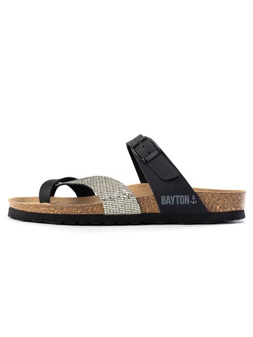 Bayton Pantoletter 'Diane'  antracit / transparent