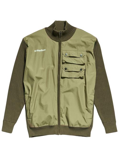 G-STAR Cardigan  oliven / siv
