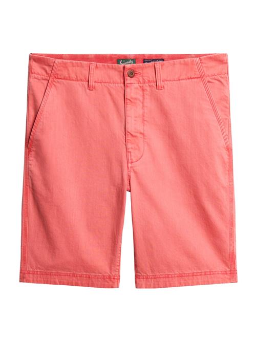 Superdry & Co Lærredsbukser  koral