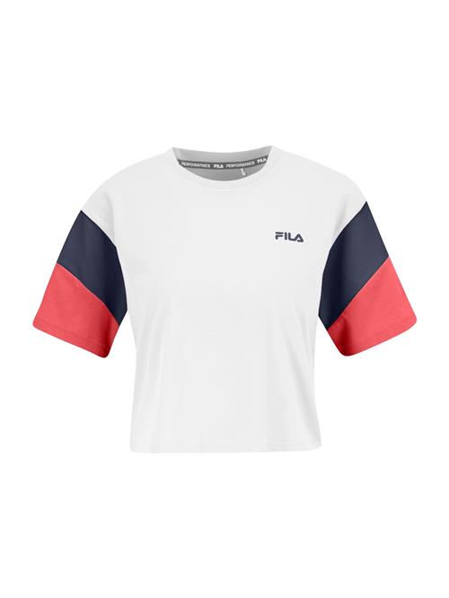 FILA Funktionsbluse 'TEMI'  mørkeblå / rød / hvid