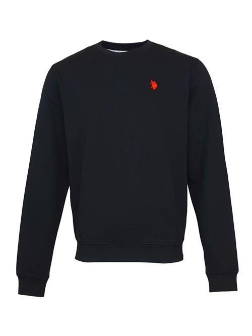 U.S. POLO ASSN. Sweatshirt  rød / sort