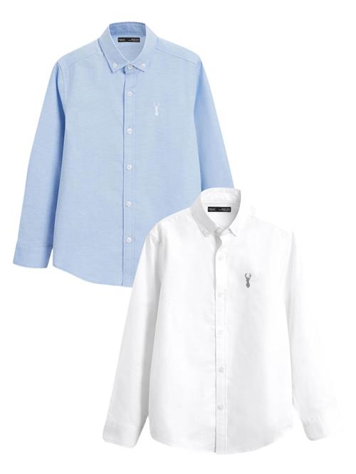 Next Skjorte  blå / hvid