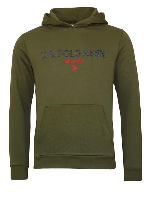 U.S. POLO ASSN. Sweatshirt  navy / oliven / brandrød