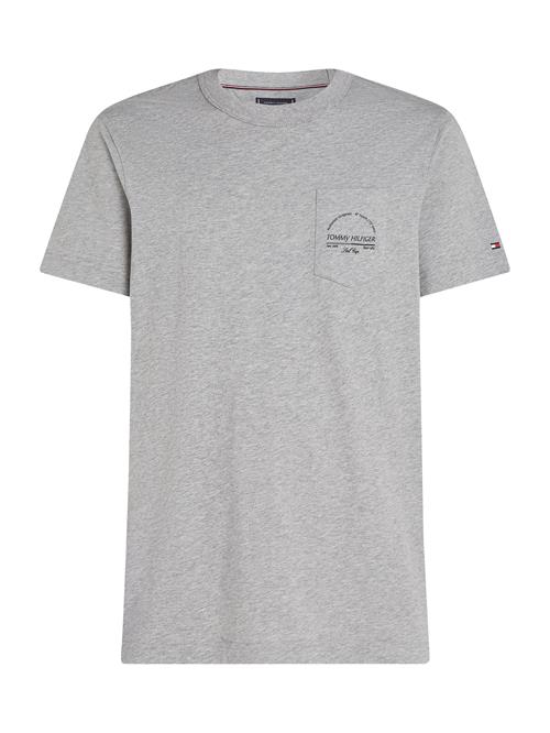 TOMMY HILFIGER Bluser & t-shirts 'Arch'  grå / sort