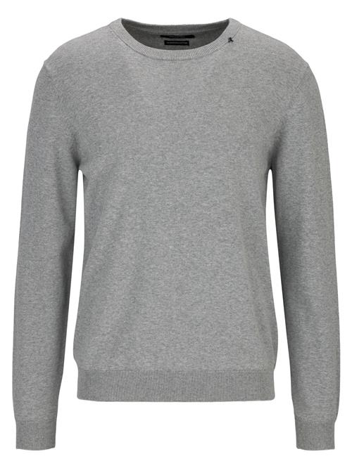 19V69 ITALIA Pullover 'Masche'  grå-meleret