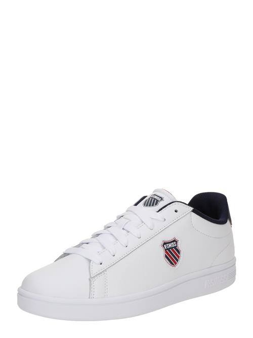 K-SWISS Sneaker low 'Court Shield II'  marin / carminrød / hvid