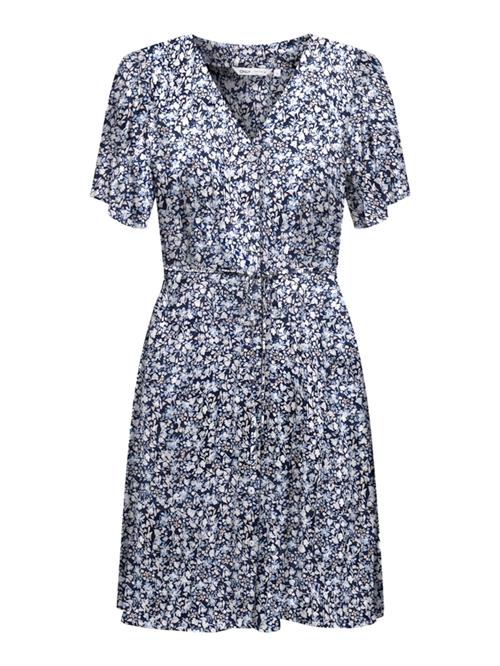 ONLY Blusekjole 'ONLEVIDA'  natblå / lyseblå / pastellilla / hvid