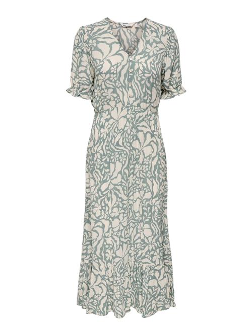 ONLY Blusekjole 'ONLCHIANTI'  creme / smaragd