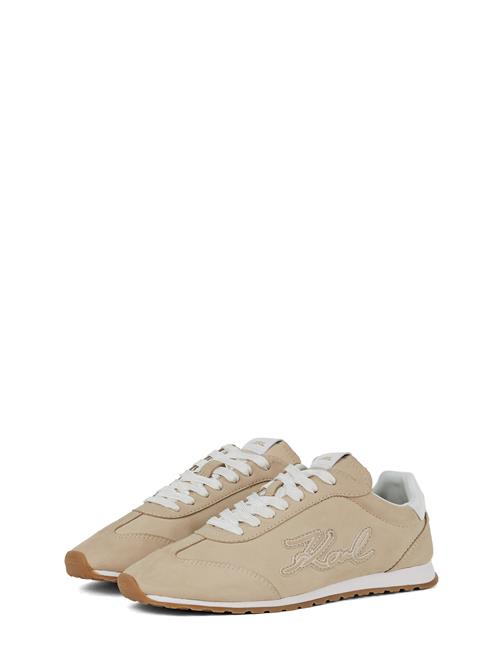 Karl Lagerfeld Sneaker low 'Venus'  sand / hvid