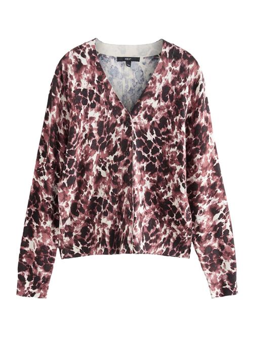 Next Cardigan  rød / hvid